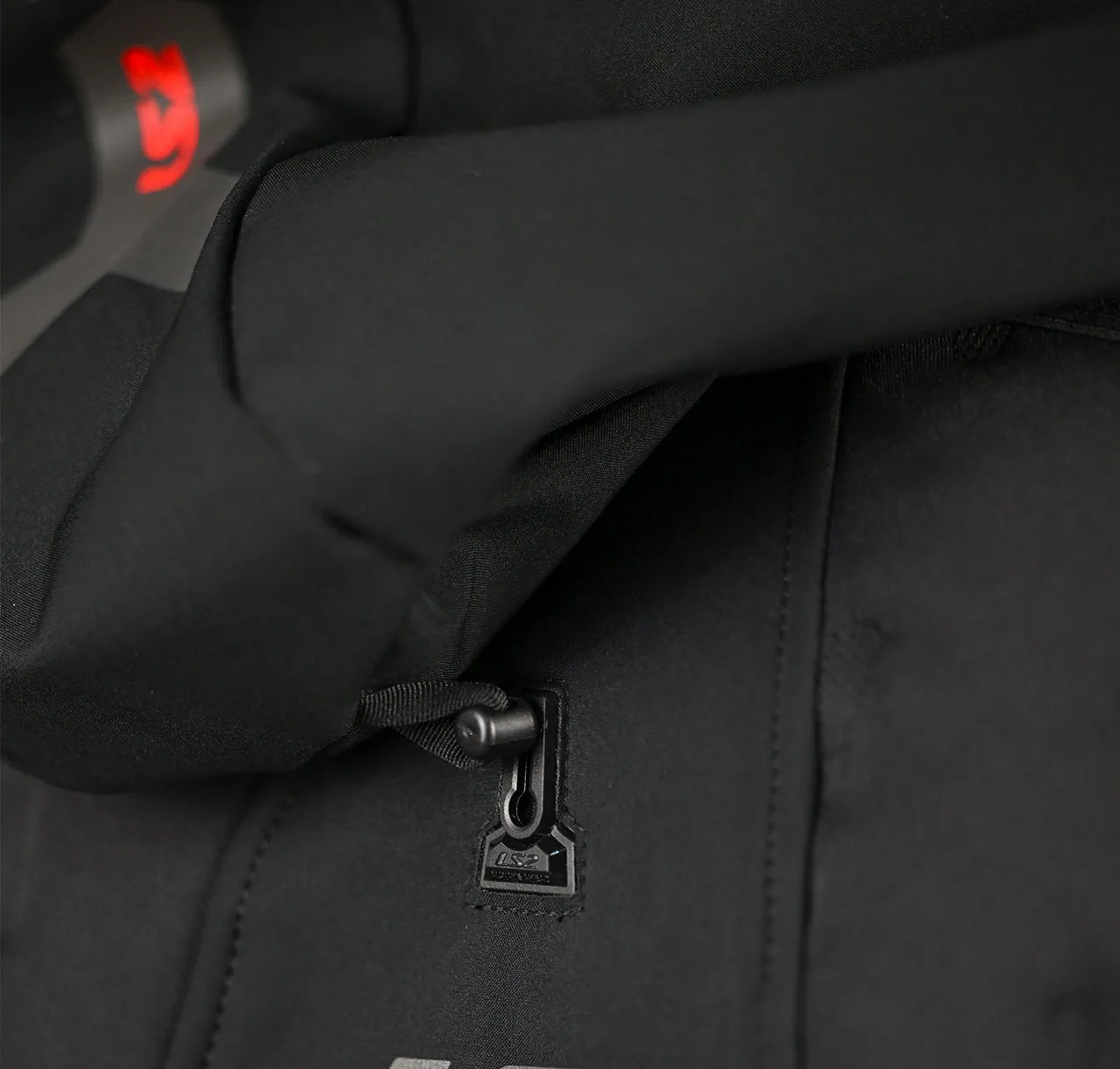 LS2 ZIRCONIUM EVO MONT SİYAH-KIRMIZI